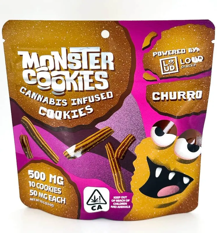 Monster Cookies: Banana Cream Pie