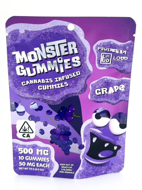 Mini Monster Gummies 100mg
